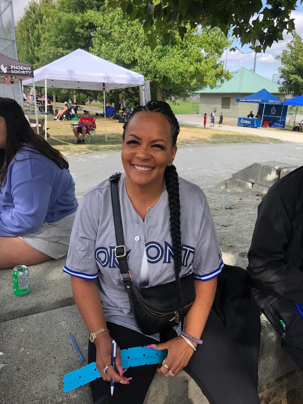 Charleen Flintroy, founder of Chars Consulting, at a community event